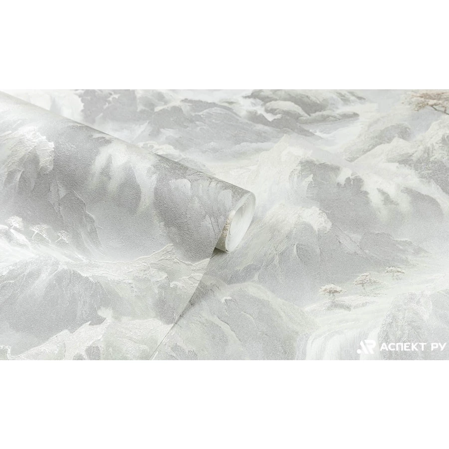 Обои флизелиновые Аспект Олимп серые 70690-42 1,06х10,05 м