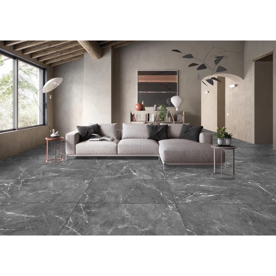 Керамогранит Italica Shadow Dark Grey 120х60 см