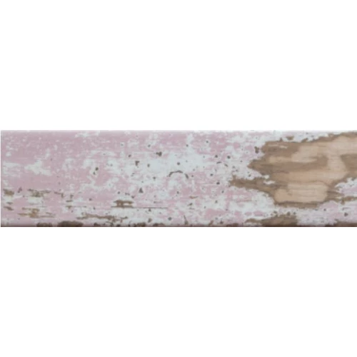 Керамогранит Cevica Woodlands Pink матовый розовый CV65229 25,5х6,3 см