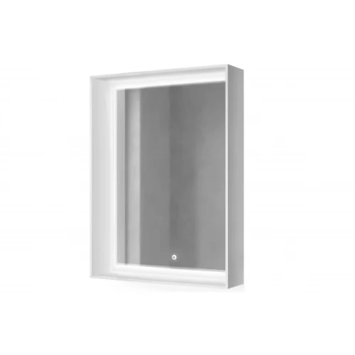 Зеркало Raval Frame 60 Белое с подсветкой сенсор Fra.02.60/W