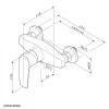 Смеситель для душа Am Pm Gem F90A20000