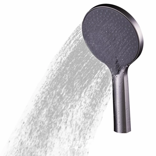 Лейка ручная Fashun душевая круглая сатин серый N018