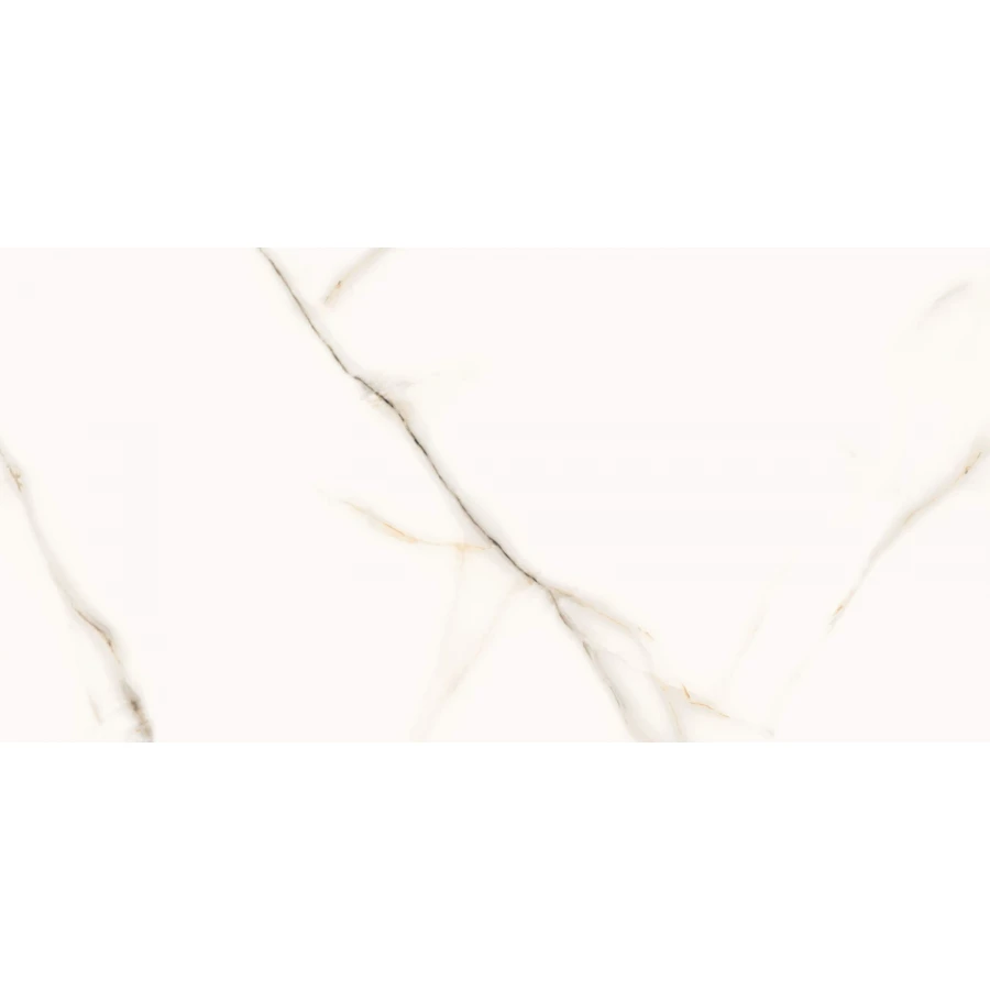 Керамогранит Belleza Vanata Bianco глянцевый белый 120х60 см