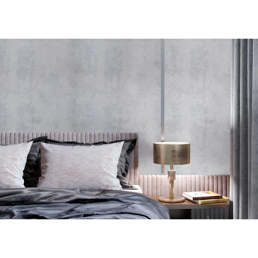 Обои флизелиновые Palitra Prestige EQ Traverta Exclusive Quality серые PC72118-40 1,06х10,05 м