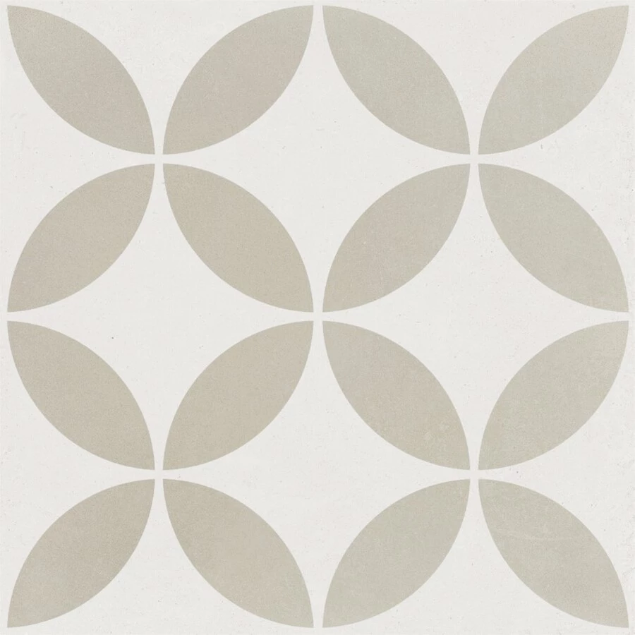 Керамогранит Harmony Peronda Mayari Taupe Petals LT матовый серый 3386037796 22,3х22,3 см