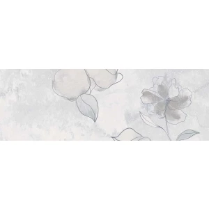 Плитка настенная El Molino Gabana Decor Perla матовая с блеском серая 90х30 см
