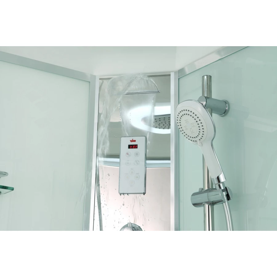 Душевая кабина Timo Comfort Fabric Glass T-8809F 90x90x220 см