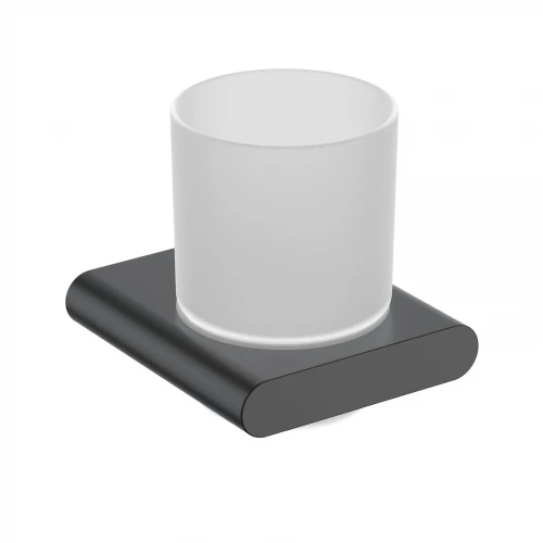 Стакан Timo Luiro для зубных щеток черный матовый 18432/03