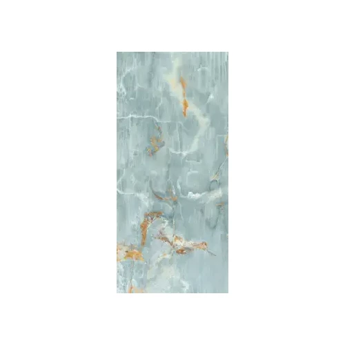 Керамогранит Imola Ceramica The Room BLU AQ6 278 LP глянцевый бирюзовый 278х120 см