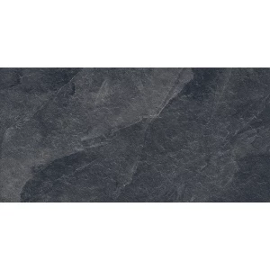 Керамогранит Kerlife Livon Morion Charcoal Structure матовый черный 120x60 см