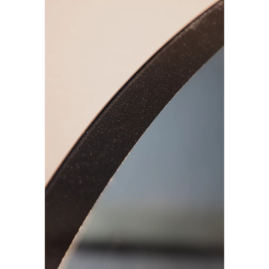 Зеркало Azario Monaco-black бесконтактный сенсор черная рамка LED-00002769 d100 см