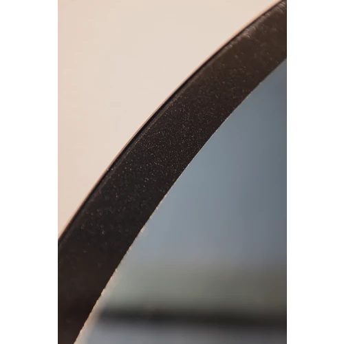 Зеркало Azario Monaco-black бесконтактный сенсор черная рамка LED-00002769 d100 см