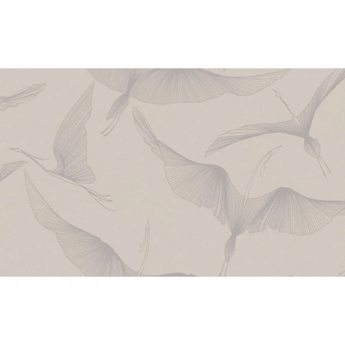 Обои флизелиновые Аспект Deluxe Хинотори бежевые 70525-18 1,06х10,05 м