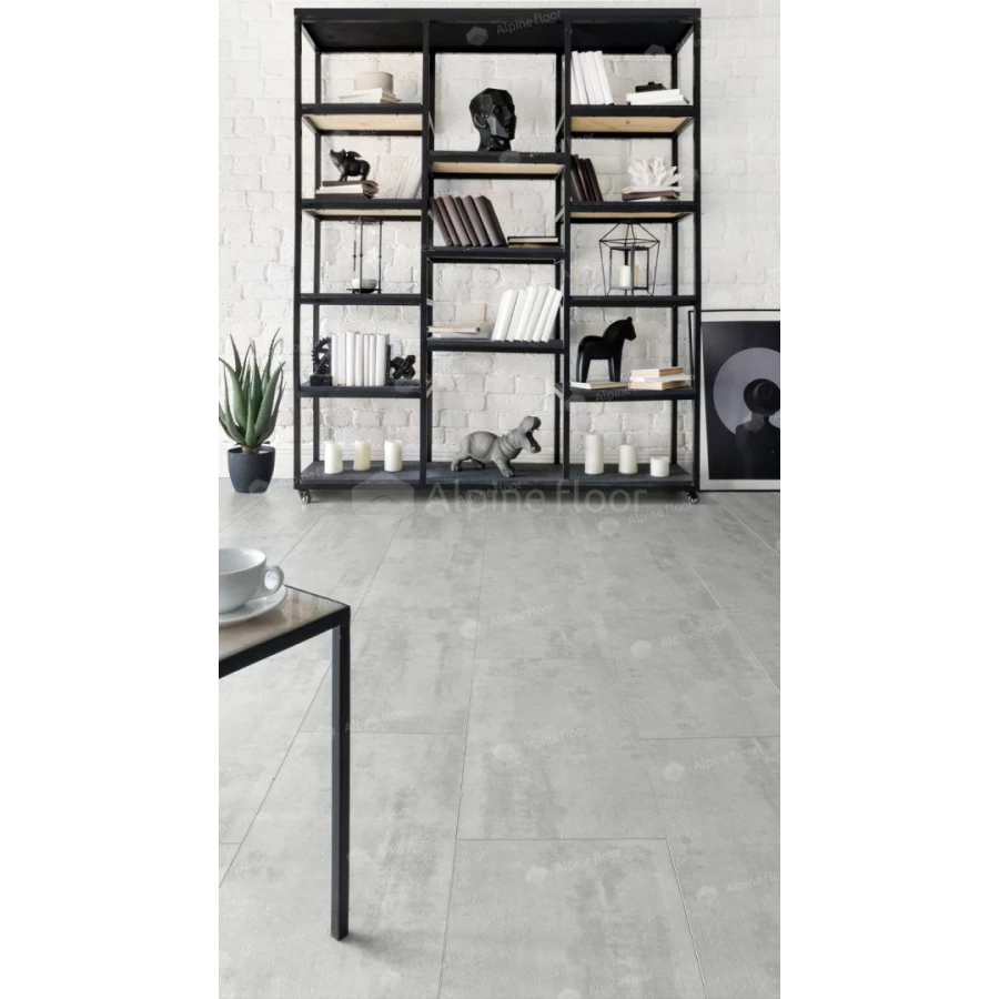 Плитка кварцвиниловая LVT Alpine Floor Light Stone Самерсет ECO-15-6 43 класс 2.5 мм 3.685 кв.м 60.8х30.3 см