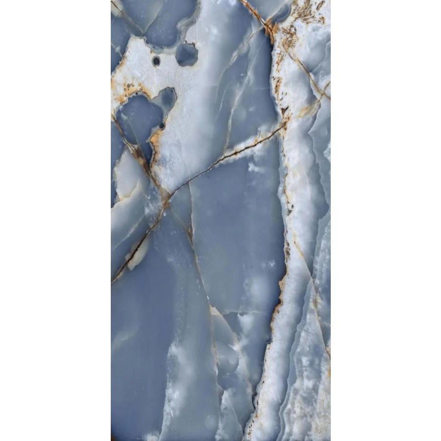 Керамогранит Italica Tiles E-13141 Bellver Azul Polished глянцевый синий ITL73098 120х60 см