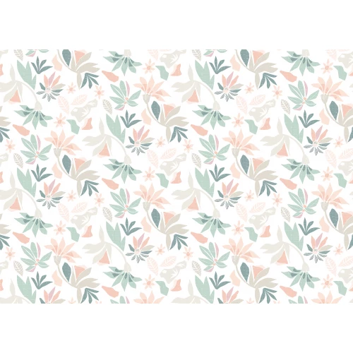 Обои флизелиновые Marburg Flora белые 47469 0,53х10,05 м