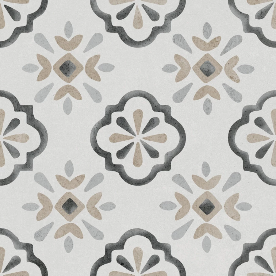 Керамогранит Harmony Peronda Dakar Sun матовый серо-бежевый 3356237713 12,3х12,3 см