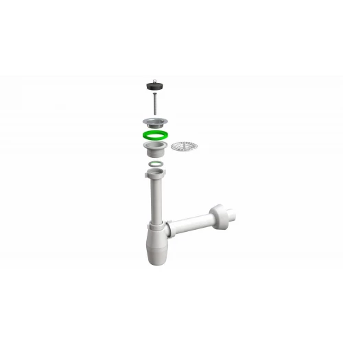 Сифон для одинарной мойки Bonomini 1279CP40B0