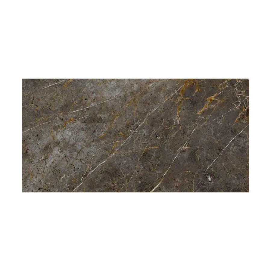 Керамогранит Lafaenza Aesthetica AE GOL6 12 LP глянцевый коричневый 120х60 см