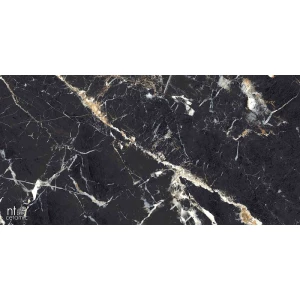Керамогранит NT Ceramic Marmo Black Lamos High Gloss Глянец NTT99529P 120х60 см