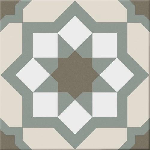 Керамогранит Cifre Hidra Capri Warm матовый зеленый CFR000070 20х20 см