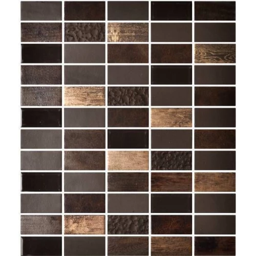 Мозаика ONIX mosaico Rev. Marbelous vitra skin malla коричневый 26,2х31,8 см