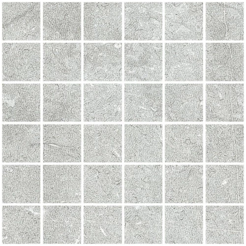 Мозаика Living Ceramics Vonn Mosaic 55 Grey Soft матовая серая LV11033 30x30 см