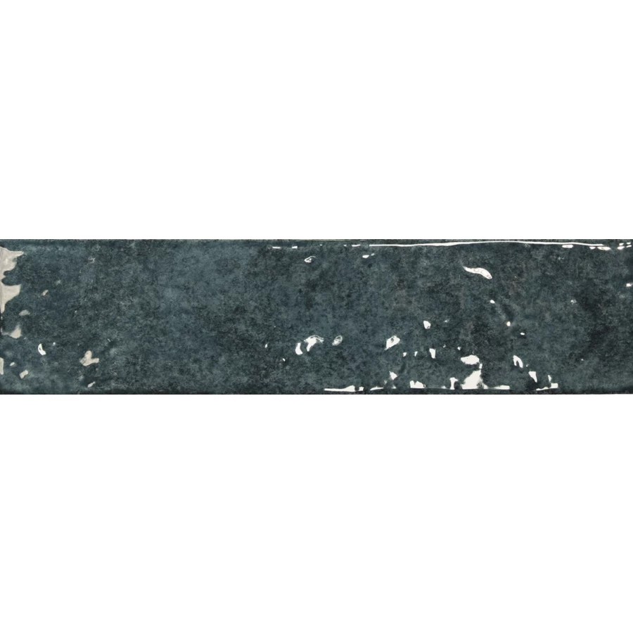 Керамогранит DNA Mediterraneo Mar глянцевый синий 28х7 см