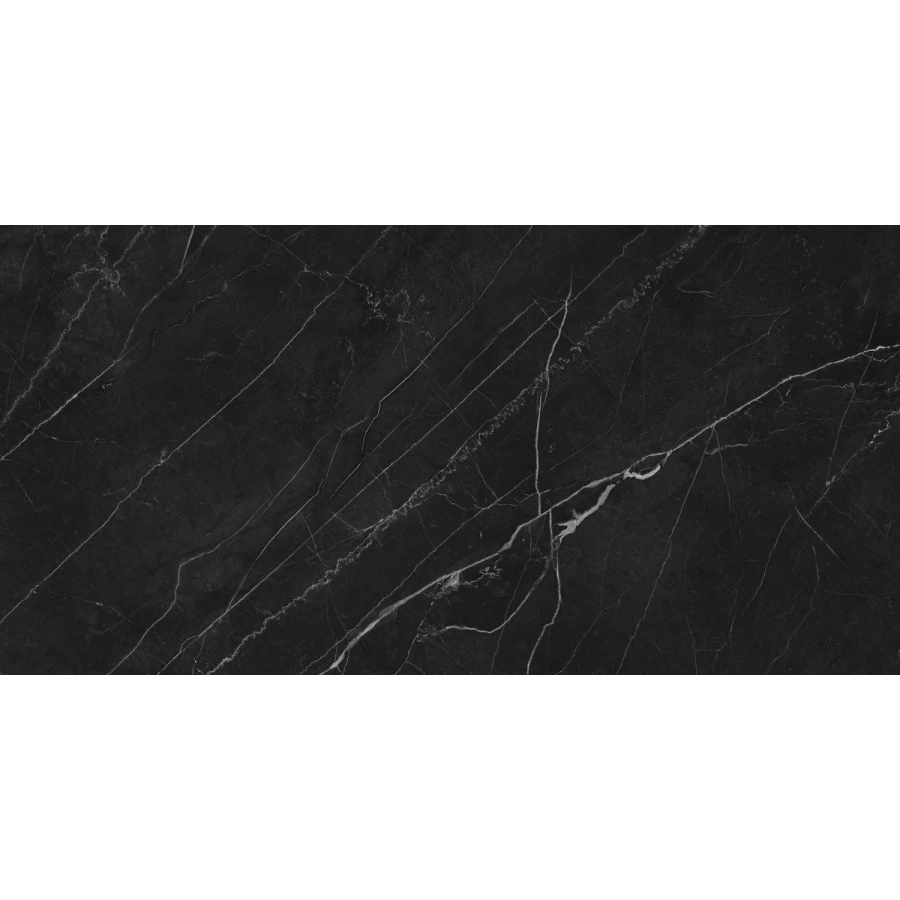 Керамогранит Opera Nero матовый карвинг чёрный LP6012G0201R 119,1х59,5 см