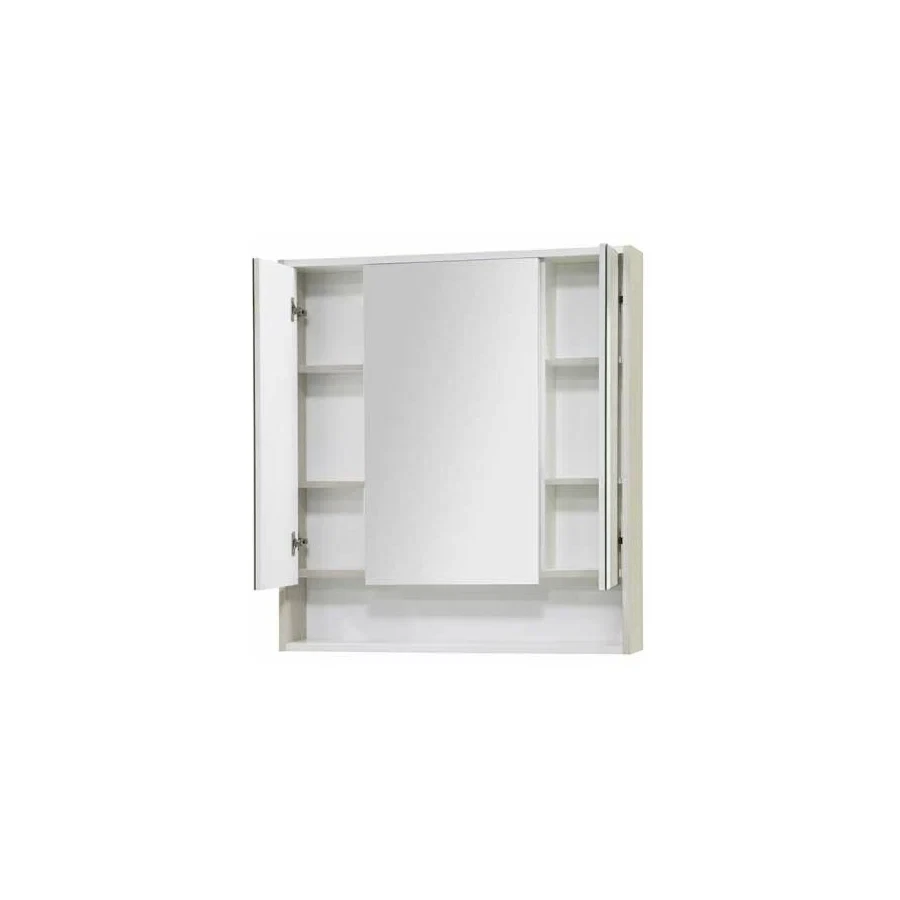 Зеркальный шкаф Акватон Рико 80 белый ясень фабрик 1A215302RIB90 80x86 см