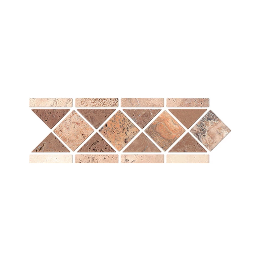 Декор Stone4Home Alpes натуральный травертин Decor 30,5х10 см