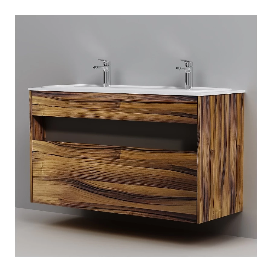 База под раковину Am Pm Func с нишей и 1 ящиком дуб крафт универсальная M8FFUX1201OF 120 см