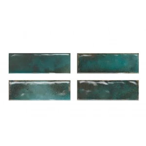 Плитка настенная EL Barco Vogue Esmeralda глянцевая зеленая 20x6,5 см