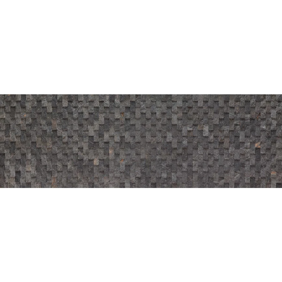 Декор настенный Porcelanosa Mirage-Image Dark Deco матовый черный 100294303 100х33,3 см