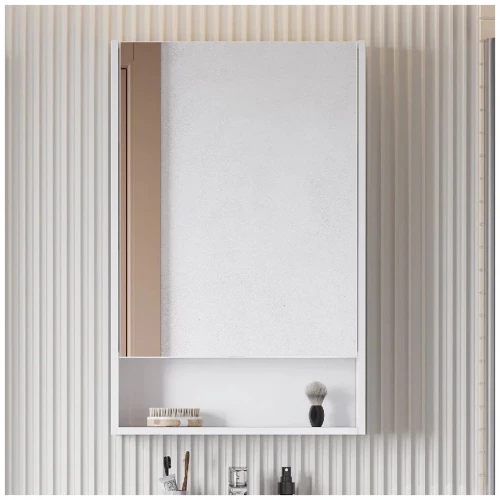 Зеркальный шкаф Aquaton Сканди 55 белый 1A252102SD010 55x85 см