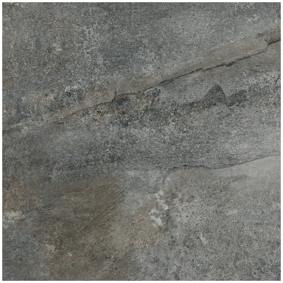 Керамогранит Laparet Storm Grey Pro R10 STR матовый тёмно-серый LP6060G0141R 59,5х59,5 см