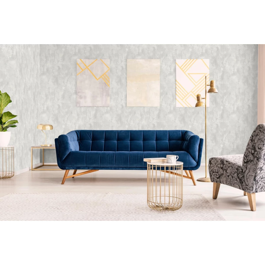 Обои винил на флизелине Grandeco Time Серый TM 1206 10,05х1,06 м