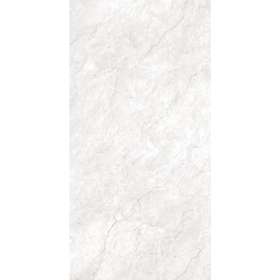 Керамогранит Creanza Ferrol White Matt Glossy матовый с глянцевым эффектом светло-серый CZ-GL05-B 160х80 см