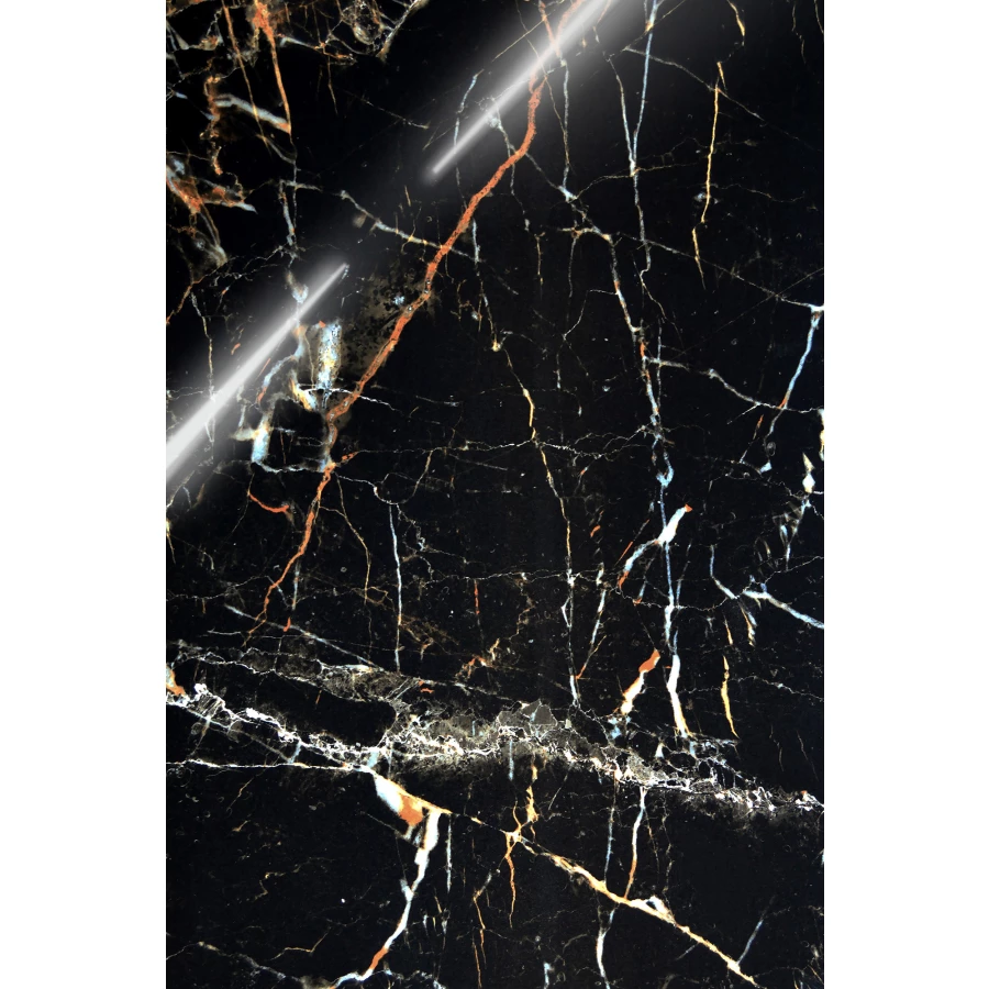 Керамогранит Arcadia Ceramica Torino Black High Gloss чёрный HG2007-A 120х60 см