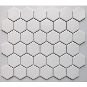 Мозаика Bonaparte Керамогранитная мозаика Nakama white 51х51 матовая белая 32,5х28,1 см