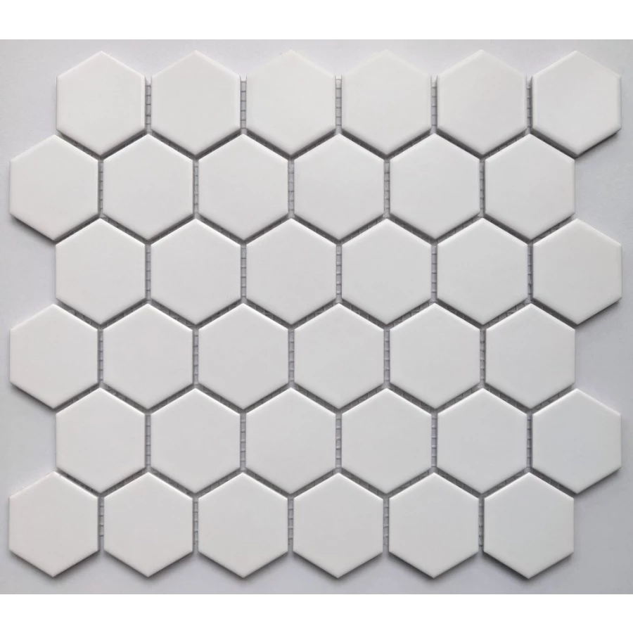 Мозаика Bonaparte Керамогранитная мозаика Nakama white 51х51 матовая белая 32,5х28,1 см
