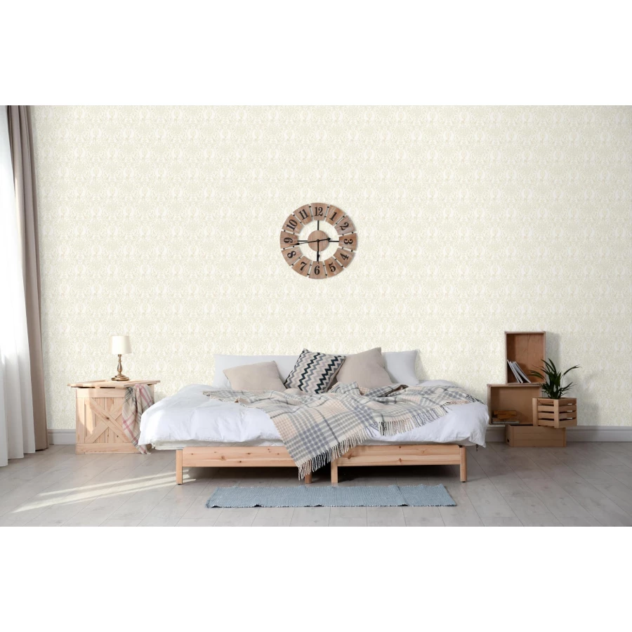 Обои винил на флизелине Grandeco Jack 'n Rose 2024 Белый Бежевый JS 3303 10,05х0,53 м