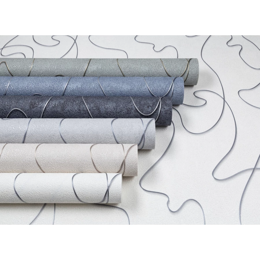 Обои флизелиновые Palitra Life Salvador зеленые PL72209-74 1,06х10,05 м