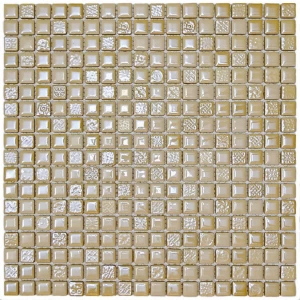Мозаика Bonaparte Керамическая мозаика Sahara 15х15 матовая бежевая 30х30 см