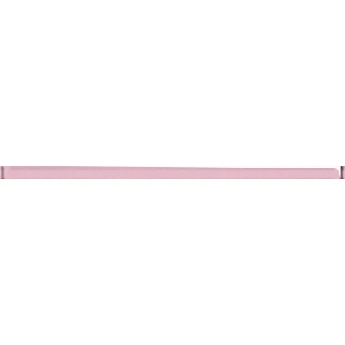 Спецэлемент стеклянный Cersanit Universal Glass розовый UG1U071 3*75
