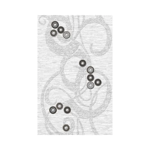 Декор Нефрит-Керамика Шелк серый 04-01-1-09-03-06-038-0 25х40