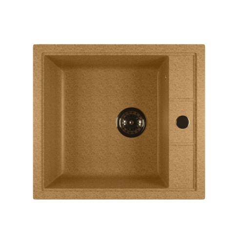 Мойка из искусственного мрамора MixLine ML-GM28 533508 песочный 44,5x50 см