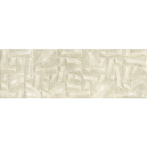 Плитка настенная Baldocer Boulevard Tetris Natural матовая бежевая 120х40 см
