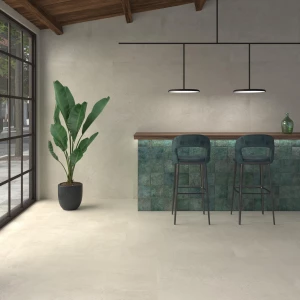 Керамогранит Dune Ceramica Zement Ivory матовый слоновая кость 188907 90х90 см