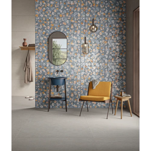 Керамогранит Ceramiche Piemme Homey Bloom Blue Nat Ret 05275 120х60 см